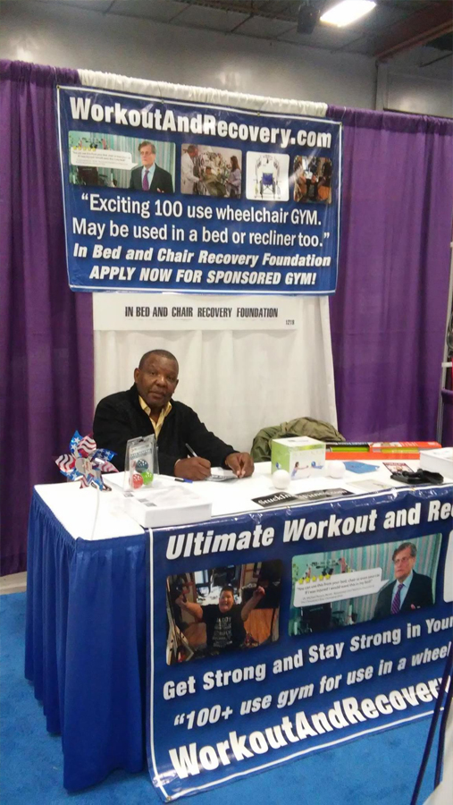 Legendary Sportscaster Roy Foreman at the Abilities Expo in New Jersey